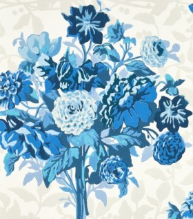 Tapetai Dahlia Bunch Lapis