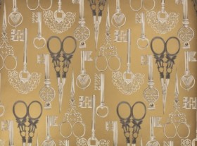 Tapetai Roxanne Vintage Gold