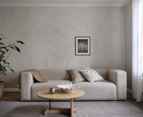 Tapetai Zen Mural, Gray Tapetai Zen Mural, Gray