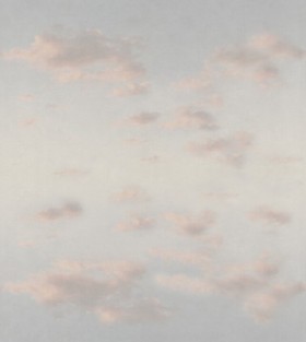 Tapetai Moln ceiling misty blue