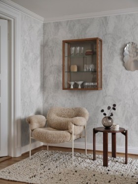 Tapetai Ceder gray