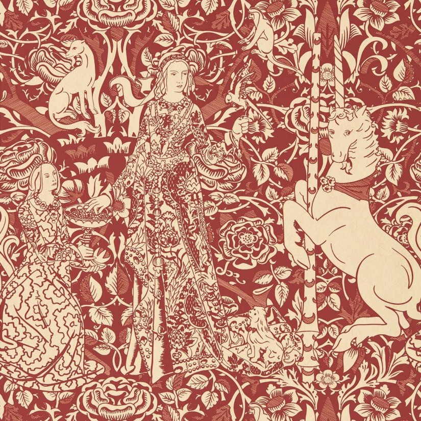 Tapetai Aurelia's Grail Madder / Parchment Tapetai Aurelia's Grail Madder / Parchment