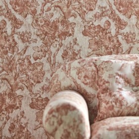 Tapetai Fringed Tulip Toile - Putty Tapetai Fringed Tulip Toile - Putty