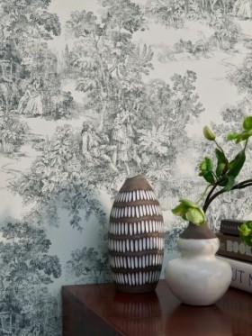 Tapetai Toile de Jouy Tapetai Toile de Jouy