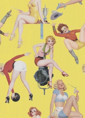Tapetai Pin-up girls