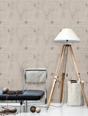 Tapetai Newton geometry