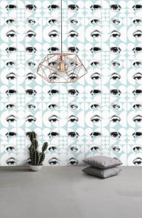 Tapetai Eyes and circles