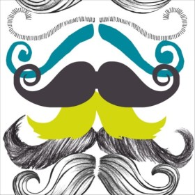 Tapetai Different moustaches