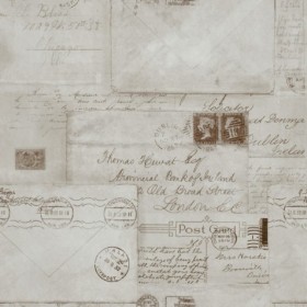 Tapetai Vintage letters