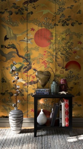 Tapetai Byobu metallic edition