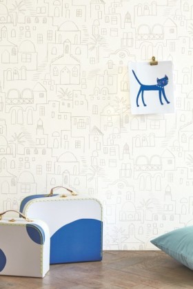 Tapetai Teeny Santorini