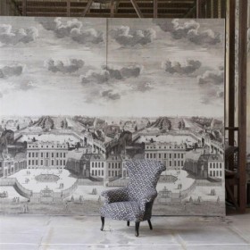 Tapetai RC Buckingham house Graphite