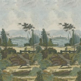 Tapetai JD Pastoral Scene 2 sky