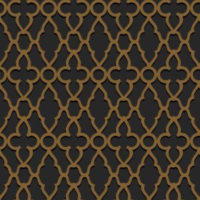 Tapetai Treillage Brown