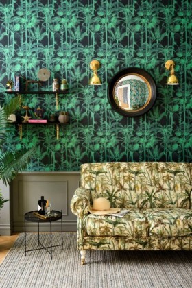 Tapetai Palmera cubana Dark