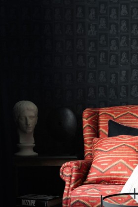 Tapetai Emperors Antracite