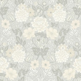 Tapetai Dahlia garden Grey