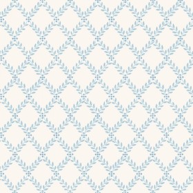 Tapetai Trellis leaves Blue