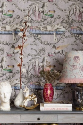 Tapetai Sleeping beauty Grey