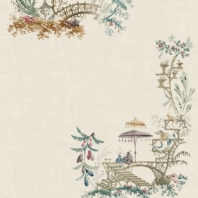 Tapetai Chinoiserie Coconut
