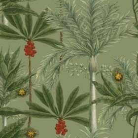 Tapetai Madagascar Green