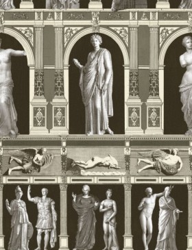 Tapetai Statues antique Taupe