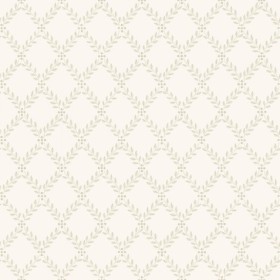 Tapetai Trellis leaves Beige