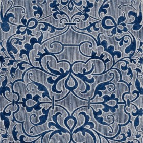 Tapetai Deco trellis Indigo
