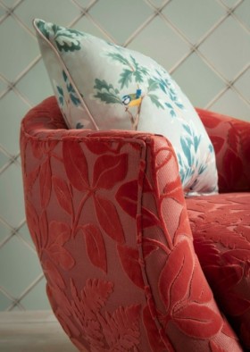 Tapetai Palm house trellis Turquoise