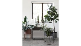 Vazonas Bau Pot Black Large