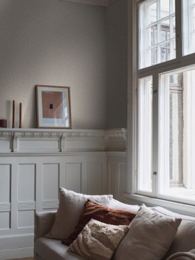 Tapetai Wild Ferns Light Linen