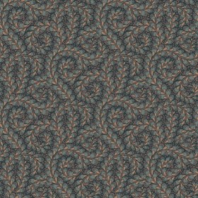 Tapetai Wild Ferns Brown Green