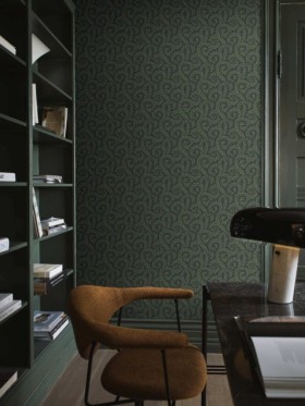 Tapetai Wild Ferns Green