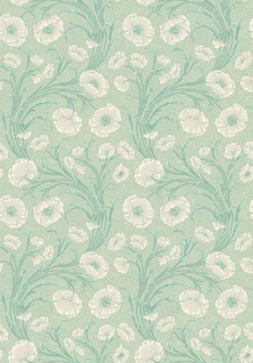 Tapetai Poppy Flow Light Green