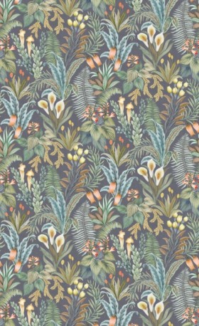 Tapetai Calla Lily Midnight