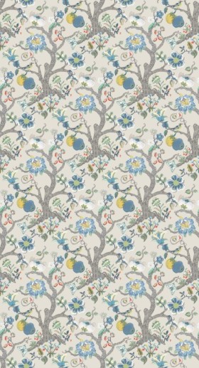 Tapetai Puzzlewood Indigo