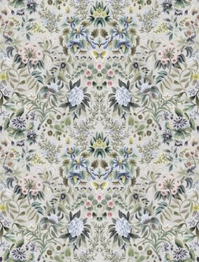 Tapetai Ikebana Damask Eau de Nil