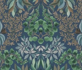 Tapetai Karakusa Midnight