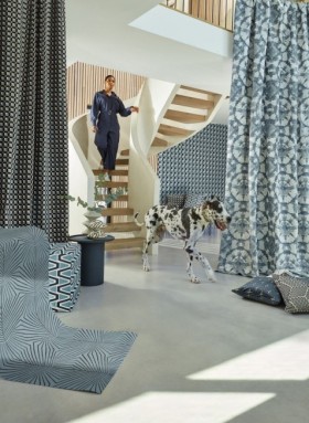 Tapetai Dawning Copenhagen Blue