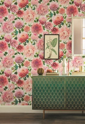 Tapetai Dahlia Blossom