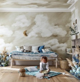 Tapetai Air Golden Light