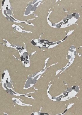 Tapetai Koi Metal