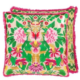 Pagalvė Ikebana Damask Embroidered Fuchsia 50x50cm