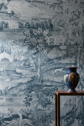 Tapetai Arcadian Thames Wedgewood Blue