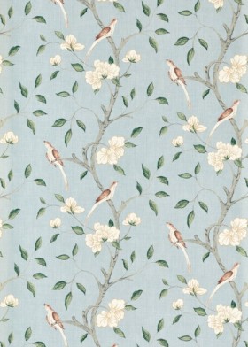 Tapetai Eleonora Print Stockholm Blue