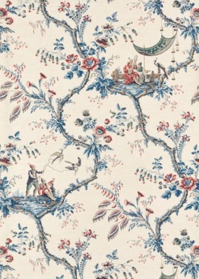 Tapetai Emperor's Musician Indigo