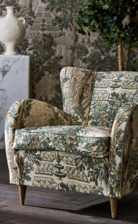 Audinys Arcadian Thames Italian Garden  Tuscan Pink