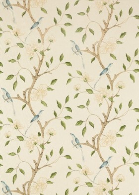 Audinys Arcadian Thames Eleonora Print Evergreen