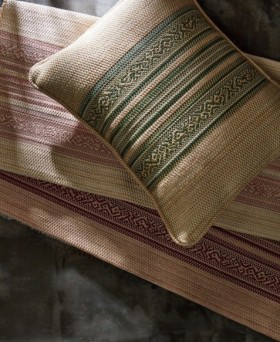 Audinys Arcadian Weaves Hanover Stripe Amber