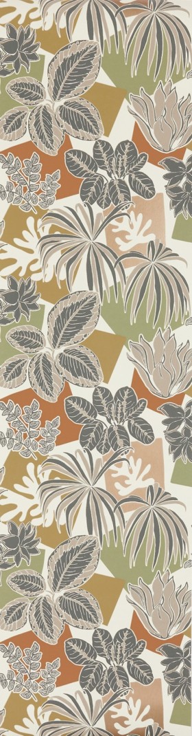 Tapetai Frondoso Copper